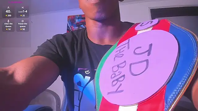 JD THEBABY online show from January 14, 3:15 pm