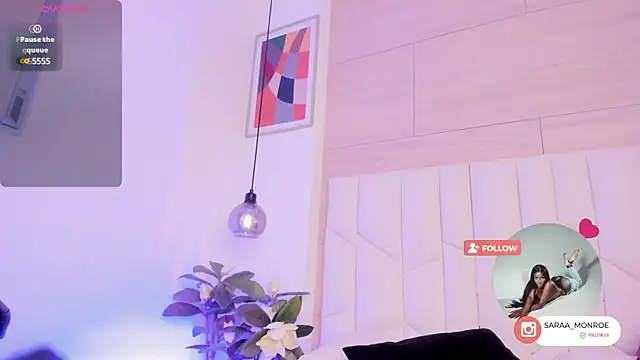 Snapshot of SaraMonroe1 chatting on February 9, 2:50 pm SaraMonroe1 online show from February 9, 2:50 pm