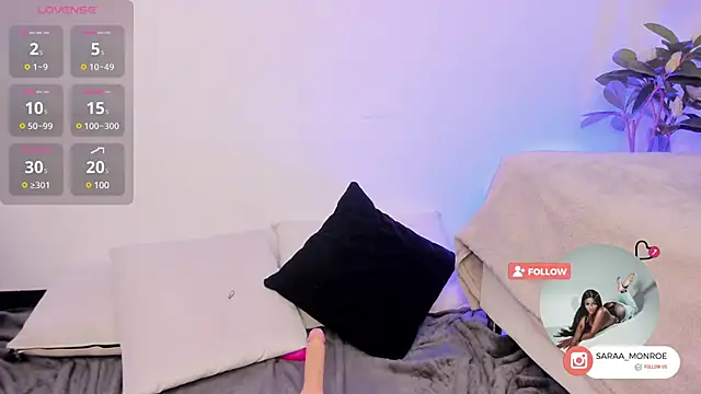 Snapshot of SaraMonroe1 chatting on February 18, 10:36 pm SaraMonroe1 online show from February 18, 10:36 pm