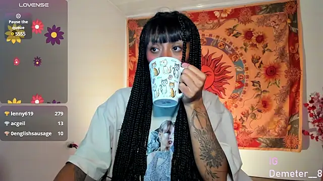 Demeter   online show from February 24, 1:35 am