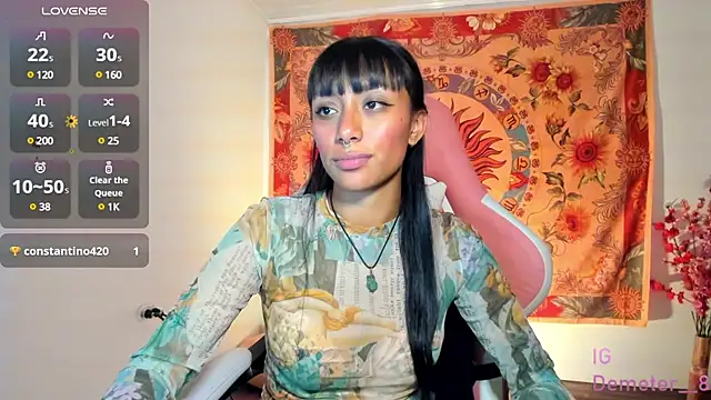 Demeter   online show from March 10, 11:38 pm