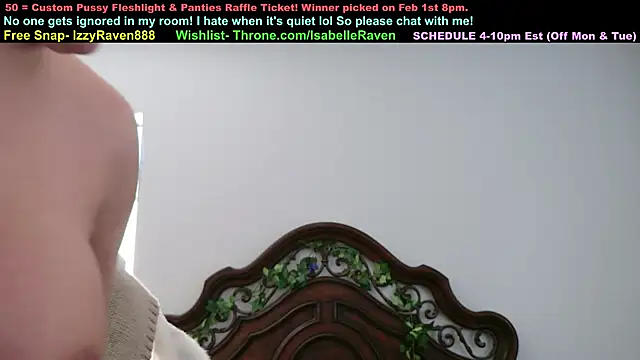 IsabelleRaven online show from February 11, 5:29 pm