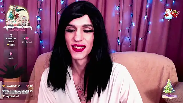  CRYSTAL tgirl online show from January 23, 12:25 am