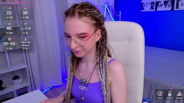 VioletShine online show from January 30, 1:53 pm