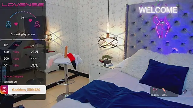 Goddess  Lilith online show from December 8, 9:46 am