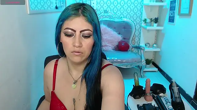 scarleth blue online show from February 18, 2:59 am