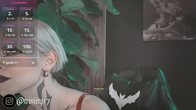 Snapshot of Trinity___s chatting on December 31, 11:06 pm Trinity s online show from December 31, 11:06 pm