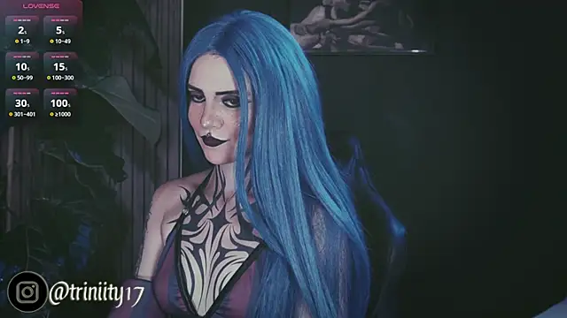 Snapshot of Trinity___s chatting on January 2, 12:02 am Trinity s online show from January 2, 12:02 am