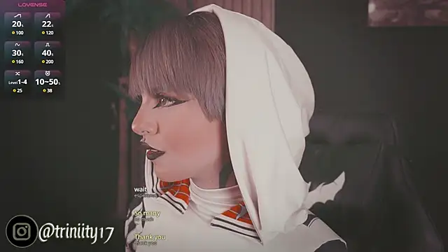 Snapshot of Trinity___s chatting on February 20, 5:29 pm Trinity s online show from February 20, 5:29 pm