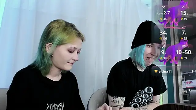 Snapshot of Milten-Trish chatting on January 14, 11:16 pm Milten-Trish online show from January 14, 11:16 pm