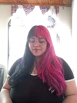 Snapshot of Pinky-Flower chatting on December 27, 6:20 pm Pinky-Flower online show from December 27, 6:20 pm