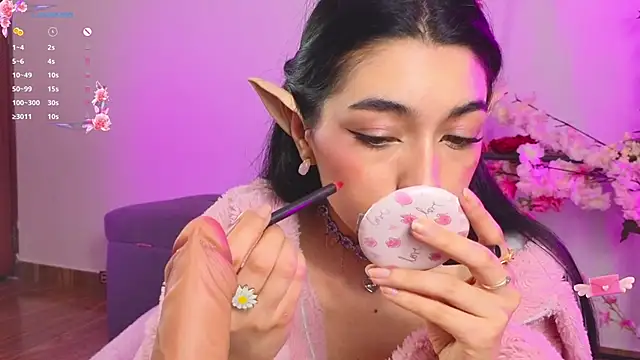 Snapshot of Sweet_Nyx chatting on October 11, 9:46 pm Sweet Nyx online show from October 11, 9:46 pm