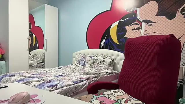 Snapshot of yunasuka chatting on February 14, 3:00 am yunasuka online show from February 14, 3:00 am