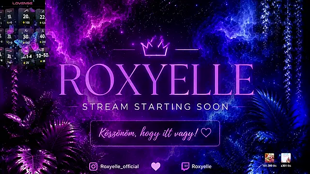 Snapshot of roxyyyrose chatting on July 9, 9:19 pm roxyyyrose online show from July 9, 9:19 pm