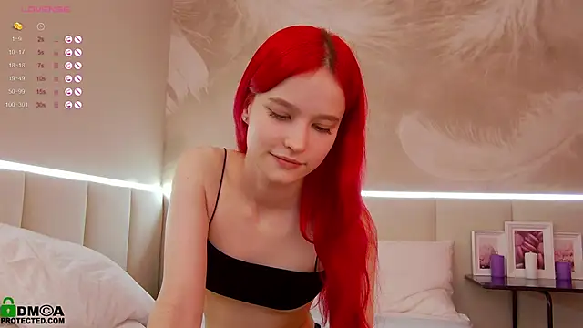 Rina Red online show from January 15, 4:47 am