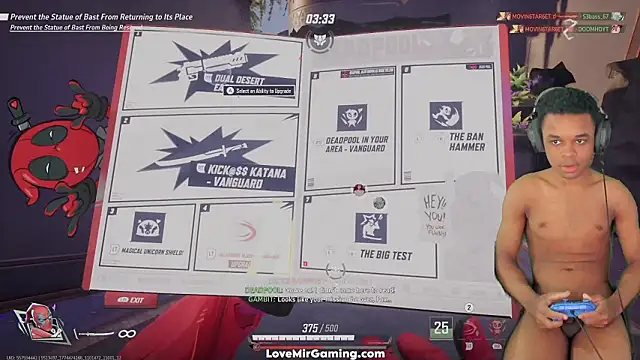 lovemirgaming online show from March 25, 9:32 pm