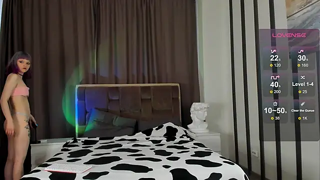 blue nymph1 online show from February 20, 9:33 am