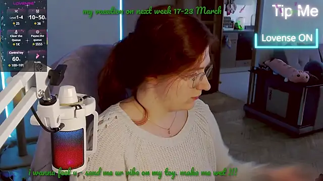 LesyaOxi online show from March 15, 6:25 am