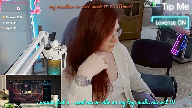 LesyaOxi online show from March 16, 11:27 am