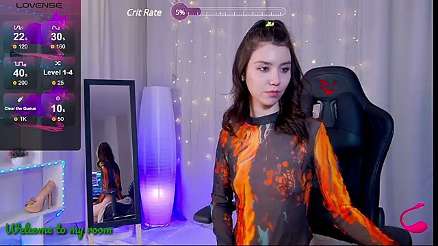 Amelia skyy online show from February 7, 8:44 am