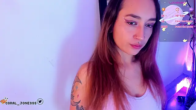 coral jonesss online show from February 12, 1:27 pm