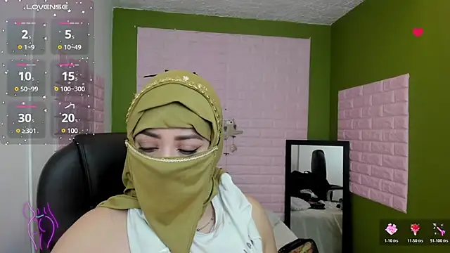 zahra Jalid online show from October 17, 10:34 pm