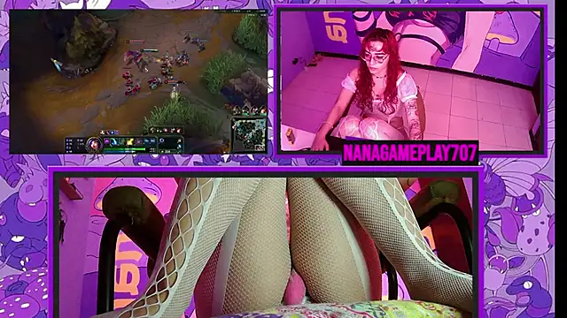 Snapshot of NanaGameplays707 chatting on February 1, 8:37 pm NanaGameplays707 online show from February 1, 8:37 pm