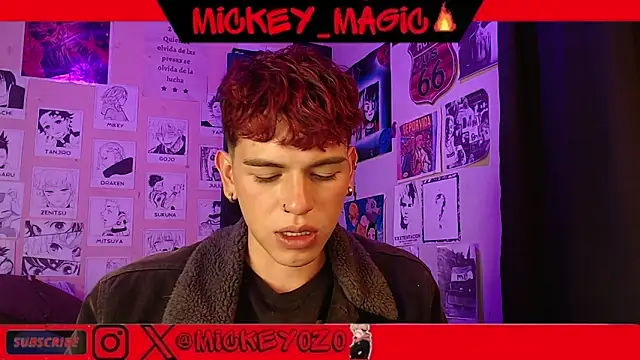 Snapshot of Mickey_Magic chatting on March 12, 2:30 am Mickey Magic online show from March 12, 2:30 am