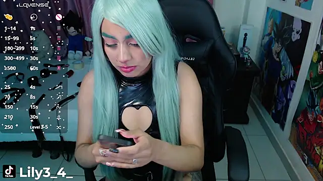 Snapshot of lily3_4 chatting on January 24, 7:30 am lily3 4 online show from January 24, 7:30 am