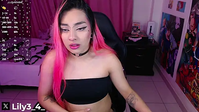 Snapshot of lily3_4 chatting on February 2, 10:02 am lily3 4 online show from February 2, 10:02 am