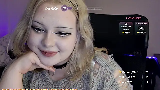 Snapshot of Electro_doll chatting on March 11, 9:15 pm Electro doll online show from March 11, 9:15 pm