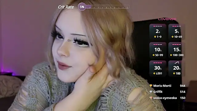 Snapshot of Electro_doll chatting on March 19, 10:09 pm Electro doll online show from March 19, 10:09 pm