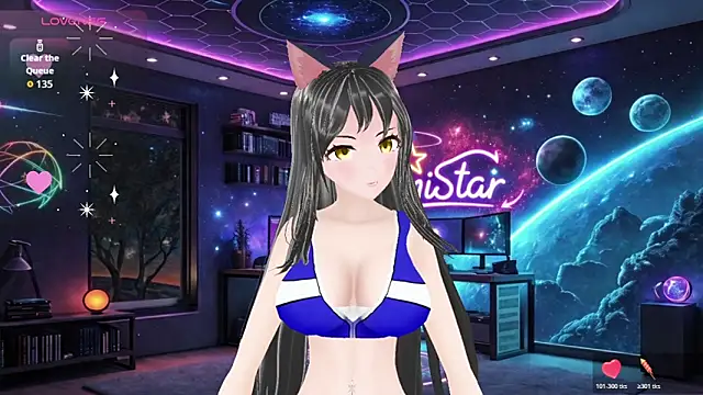 Snapshot of KimiStar chatting on April 6, 11:16 pm KimiStar online show from April 6, 11:16 pm