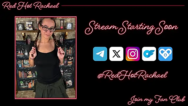 Snapshot of RedHotRachael chatting on February 22, 10:09 pm RedHotRachael online show from February 22, 10:09 pm