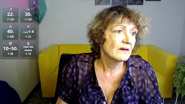 SexyGrandma  online show from March 14, 4:09 pm