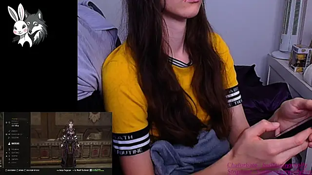 Snapshot of BadBunnyXWolfyLive chatting on September 9, 11:10 am BadBunnyXWolfyLive online show from September 9, 11:10 am