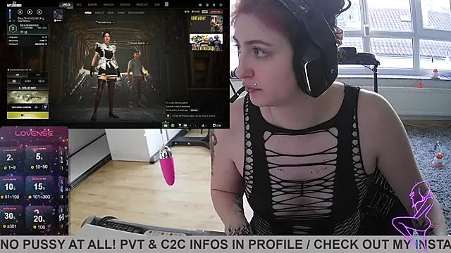 Gamergirl-Linela online show from March 19, 4:55 pm