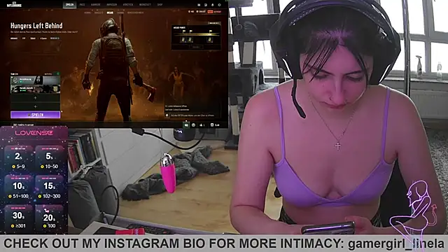 Gamergirl-Linela online show from October 4, 1:42 pm