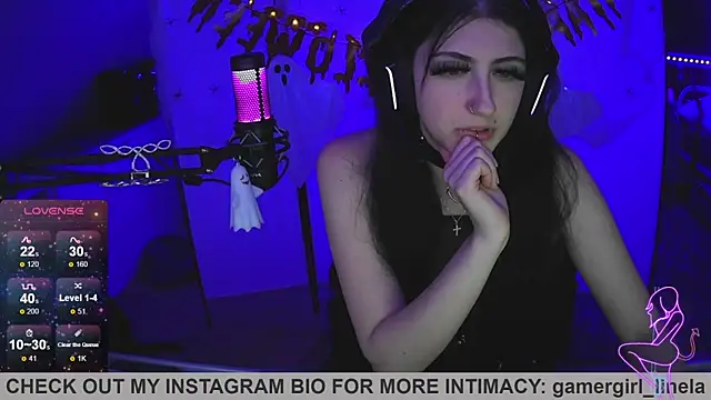 Gamergirl-Linela online show from October 28, 9:50 pm