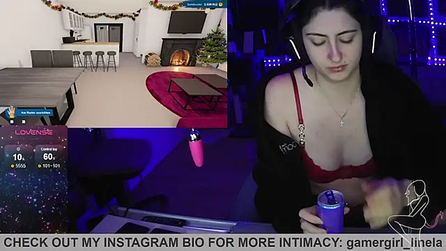 Gamergirl-Linela online show from December 17, 12:27 am