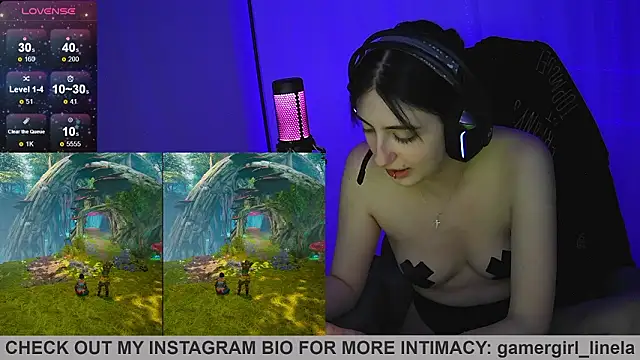 Gamergirl-Linela online show from March 18, 10:57 pm