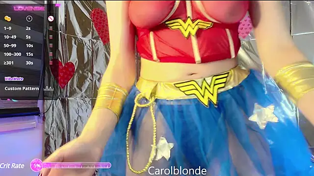 Carolblonde online show from February 28, 1:58 am