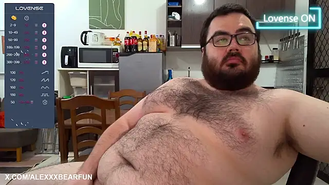 alexxxbear online show from March 6, 8:27 pm