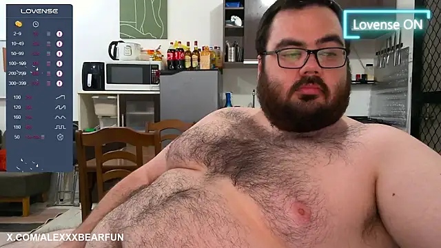 alexxxbear online show from March 6, 11:31 pm