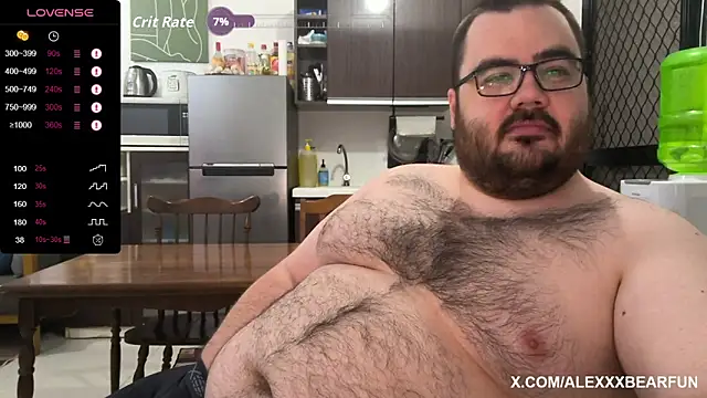 alexxxbear online show from September 11, 8:20 pm