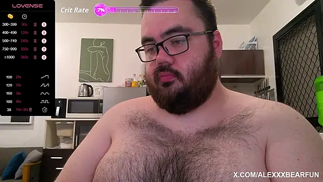 alexxxbear online show from October 5, 7:34 pm