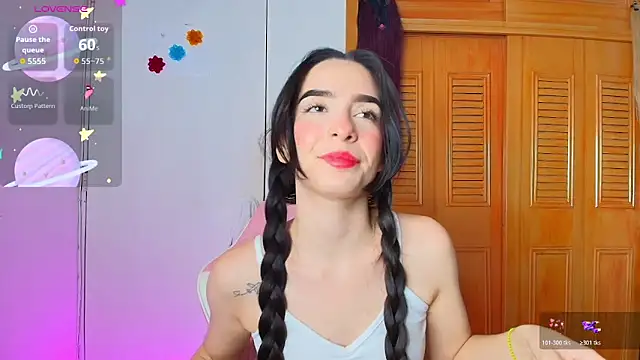 Snapshot of Peach_Rose_ chatting on February 20, 9:37 pm Peach Rose online show from February 20, 9:37 pm