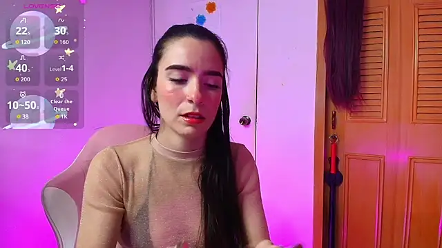 Snapshot of Peach_Rose_ chatting on February 22, 8:51 pm Peach Rose online show from February 22, 8:51 pm