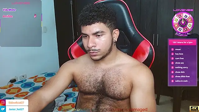 Javier Hot27 online show from April 5, 4:48 pm