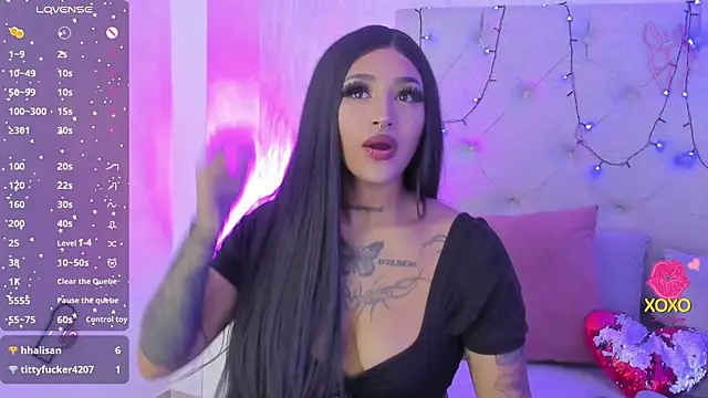 goth tasha online show from October 29, 8:10 pm